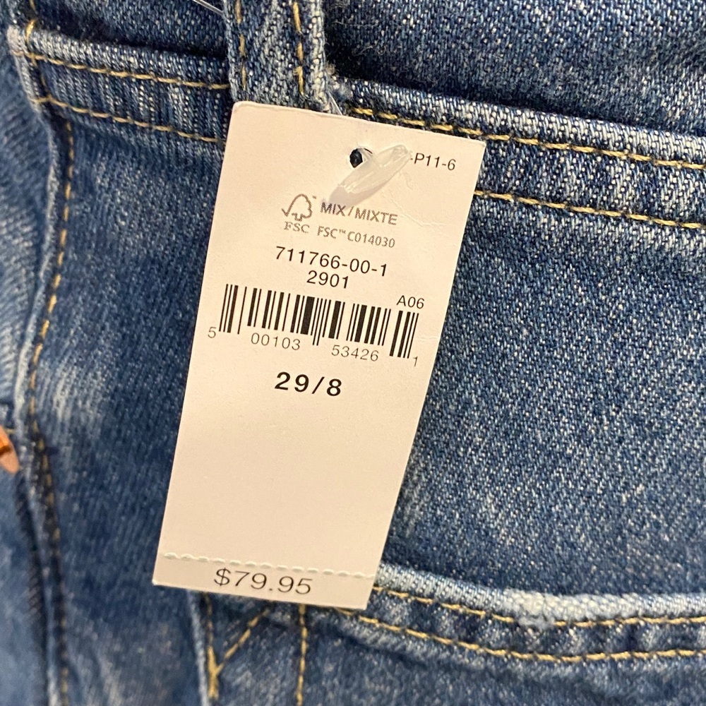 Gap denim maxi skirt 8 NWTs - Picture 4 of 7